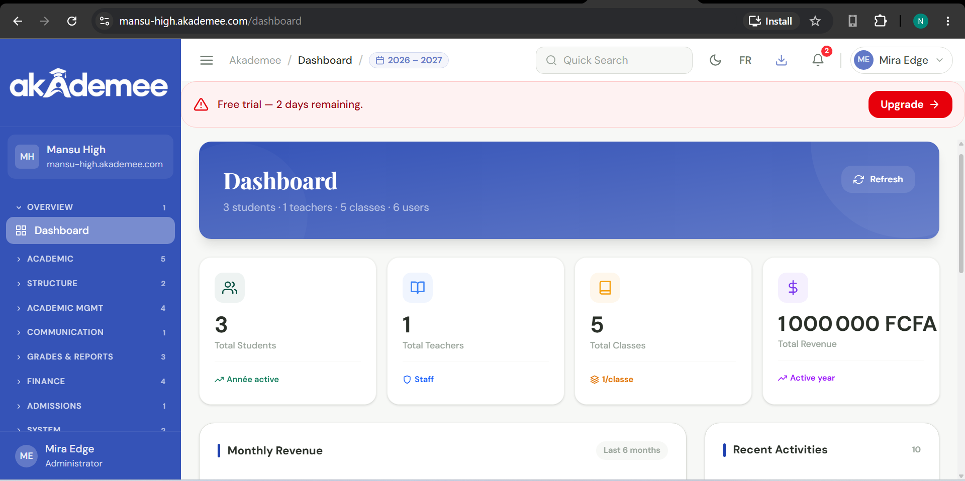 School Management Software in Cameroon: A Smarter Way to Run Your School